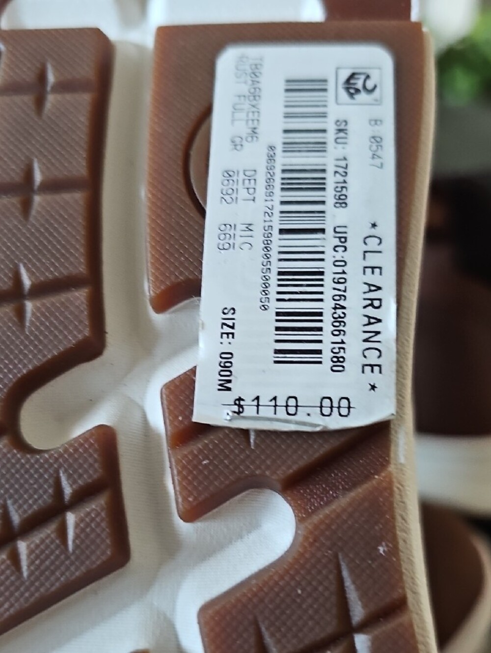 Timberland Brown Leather Chukka Boots Sneaker Hybrid Men's Sz 8.5 & 9 - Picture 11 of 11